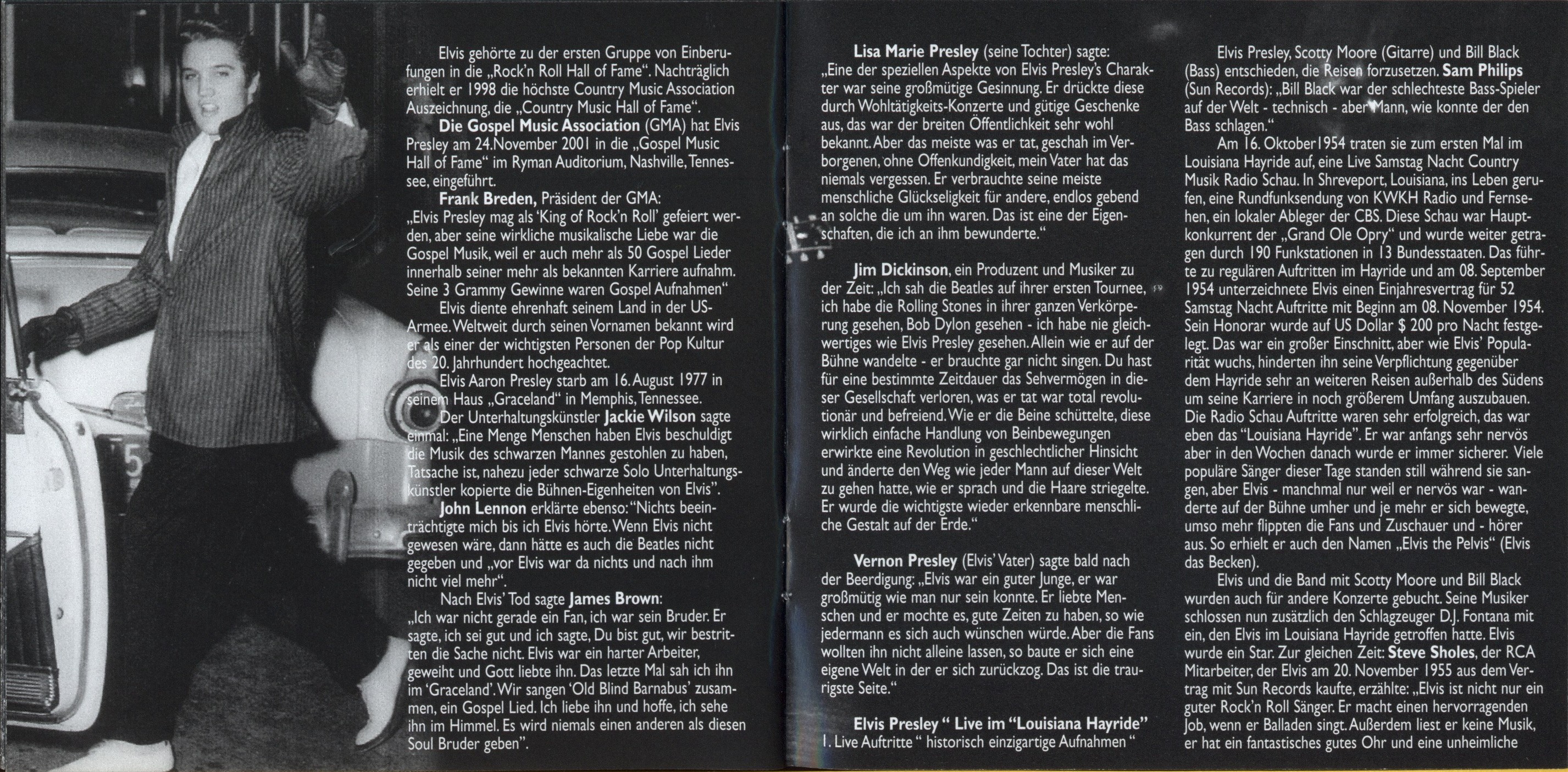 Elvis Presley  Before Elvis There Was Nothing : Booklet4